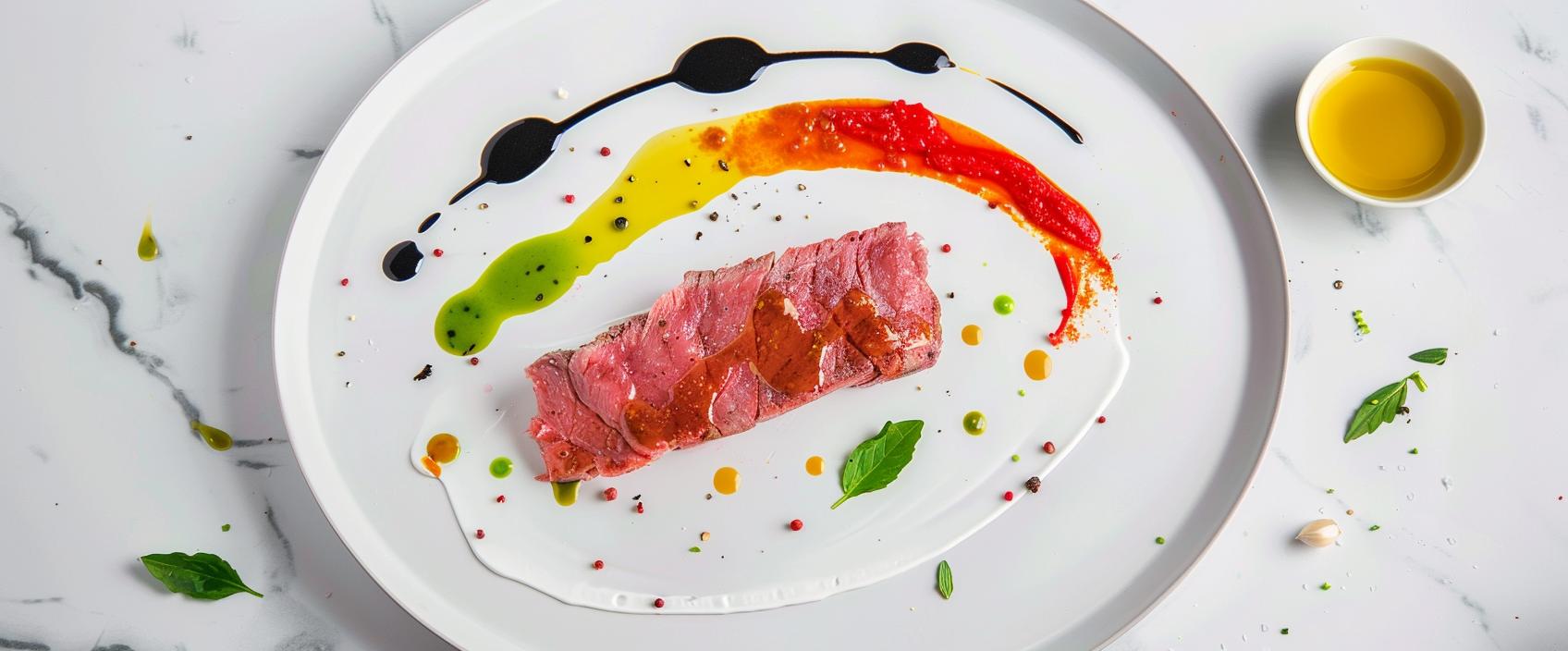 Bottura's Psychedelic Veal — kalf als eetbaar schilderij