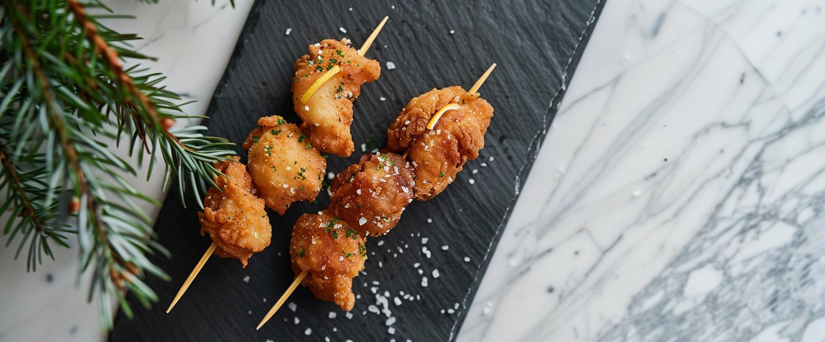 Buttermilk Fried Chicken Met Dennenzout — The Clove Club-Stijl