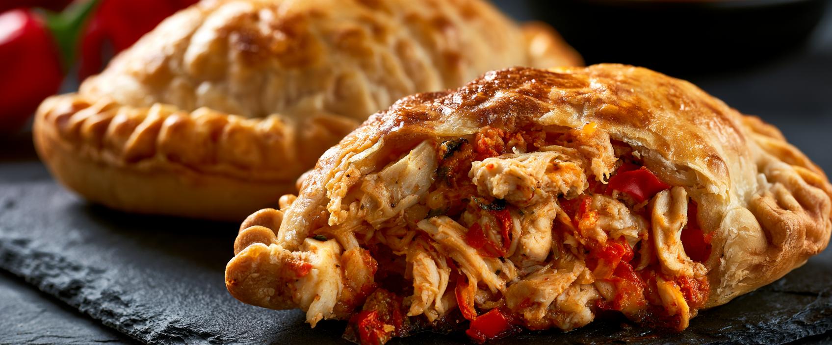 Empanadas de pollo — gestoofde kip met piquillo