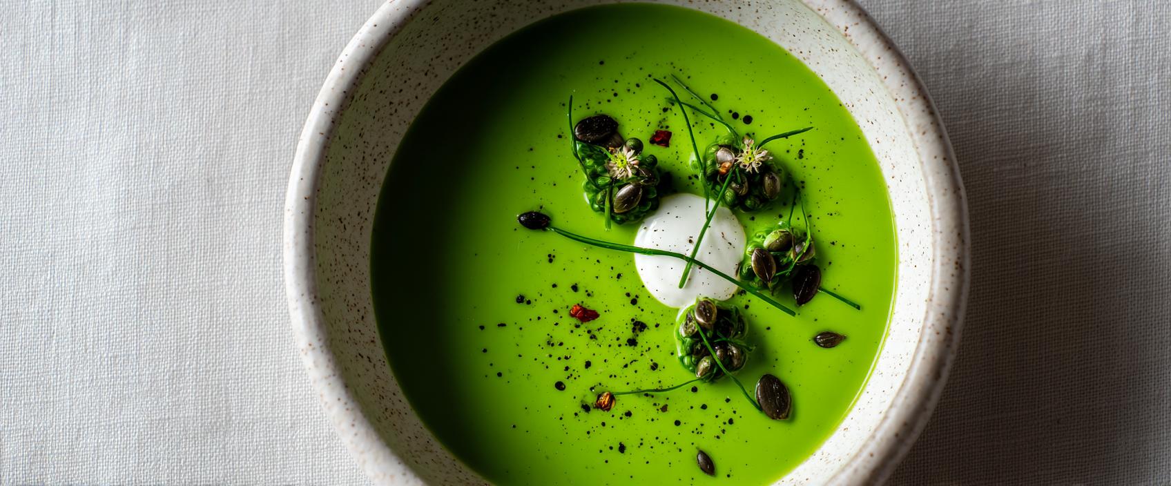 Fluweelzachte broccolisoep