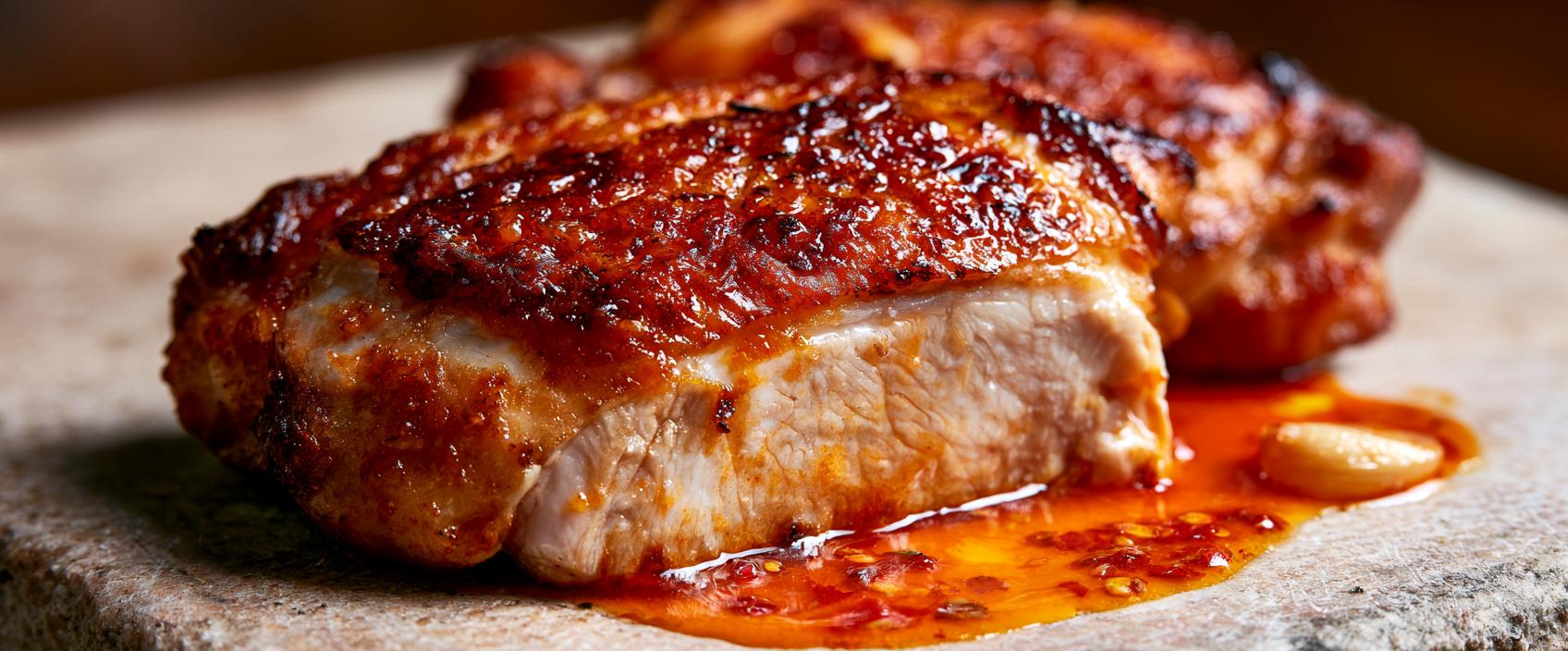 Pollo alla Diavola al Mattone — Krokante Kippendij onder de Baksteen met Duivelse Chili-Knoflookboter