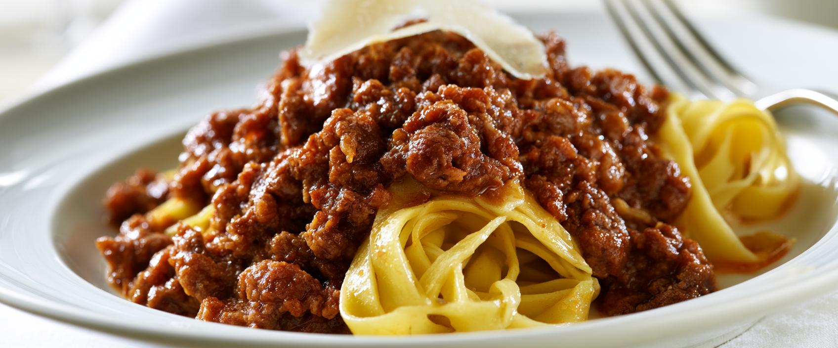 Ragù alla Bolognese — droog, diep en puur
