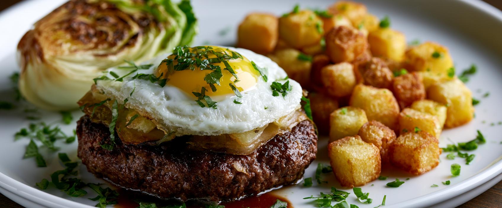 Steak haché à cheval — de Franse bistroklassieker