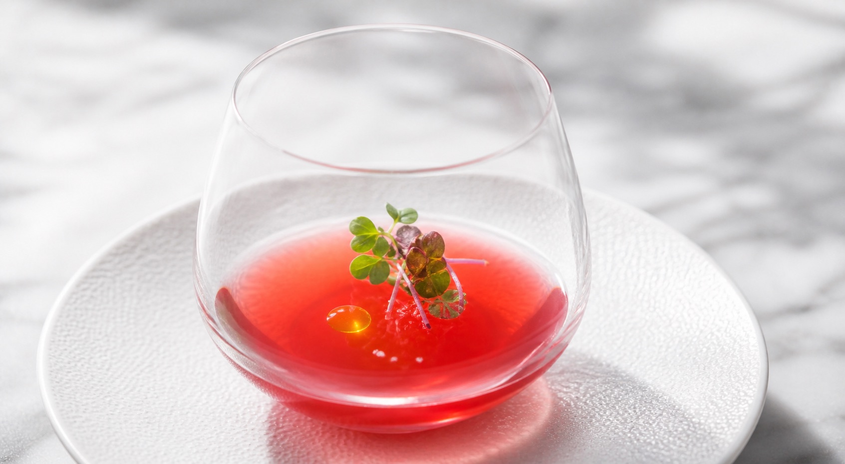 Tomatenwater — kristalhelder en puur