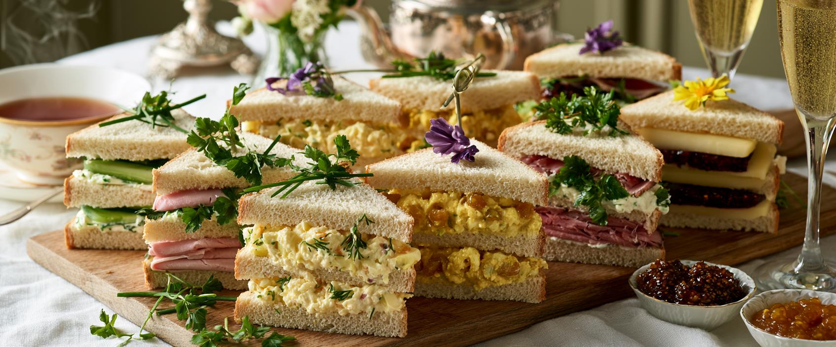 Ultimate English High Tea — zes finger sandwiches